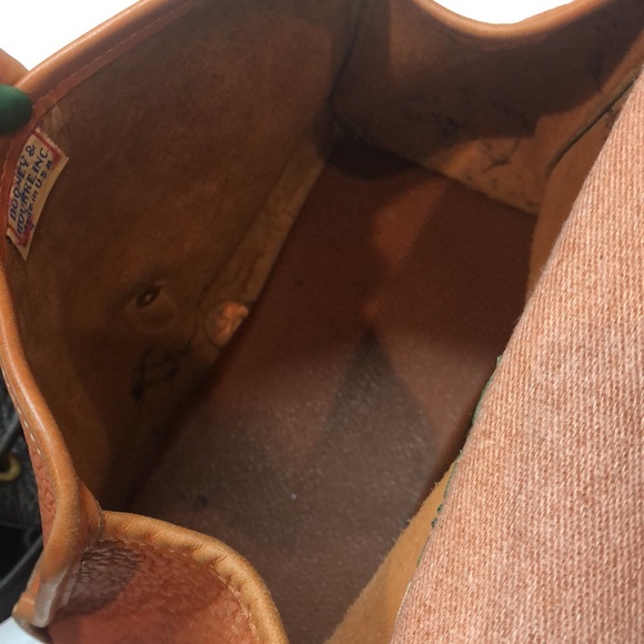 Dooney and Bourke Cognac Top Handle bag - Picture 7 of 8